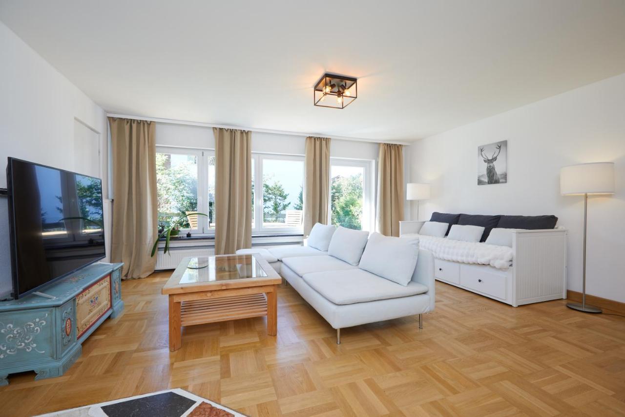 Ferienwohnung Zum Hirschgarten Krün Esterno foto